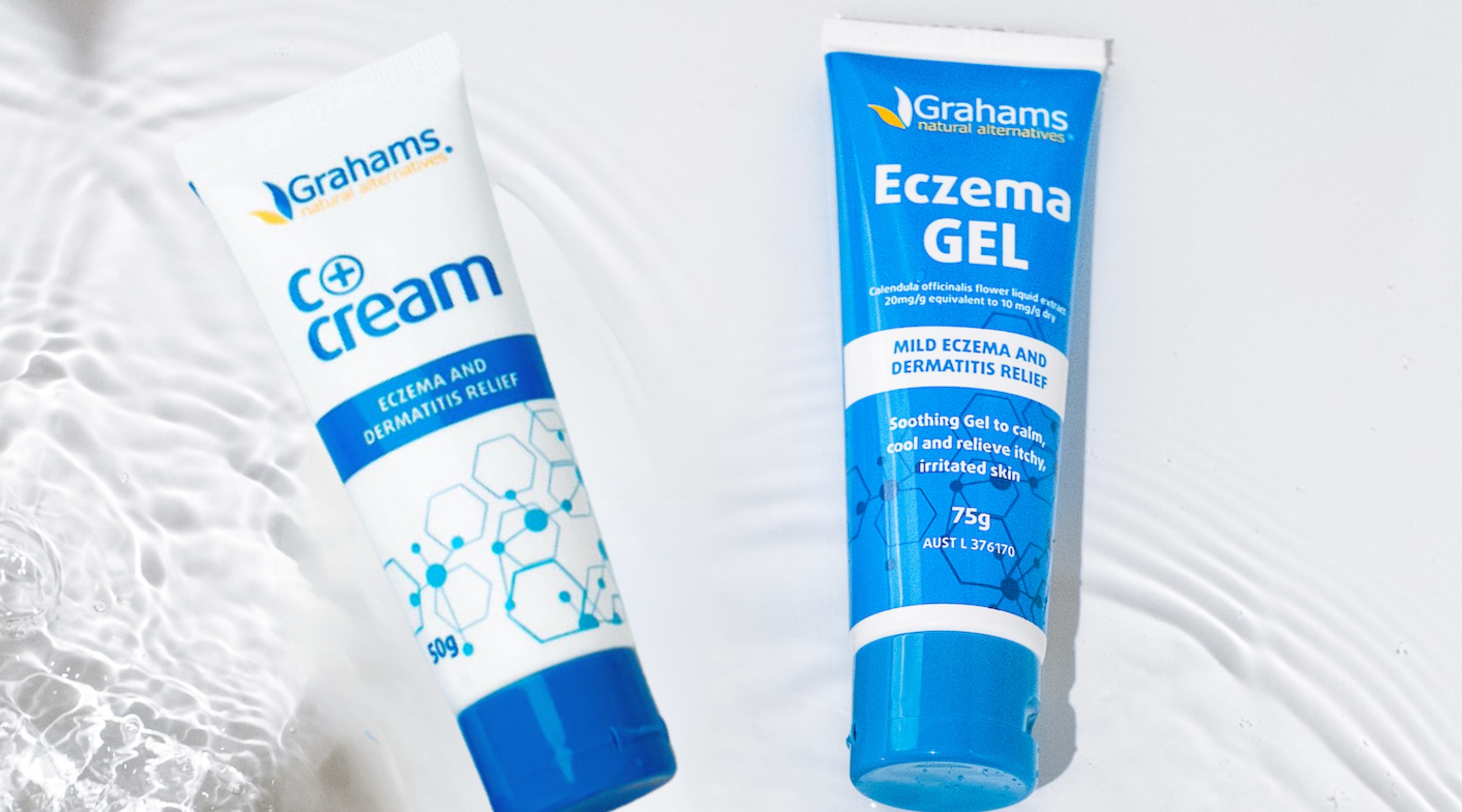 C+ Cream VS Eczema Gel