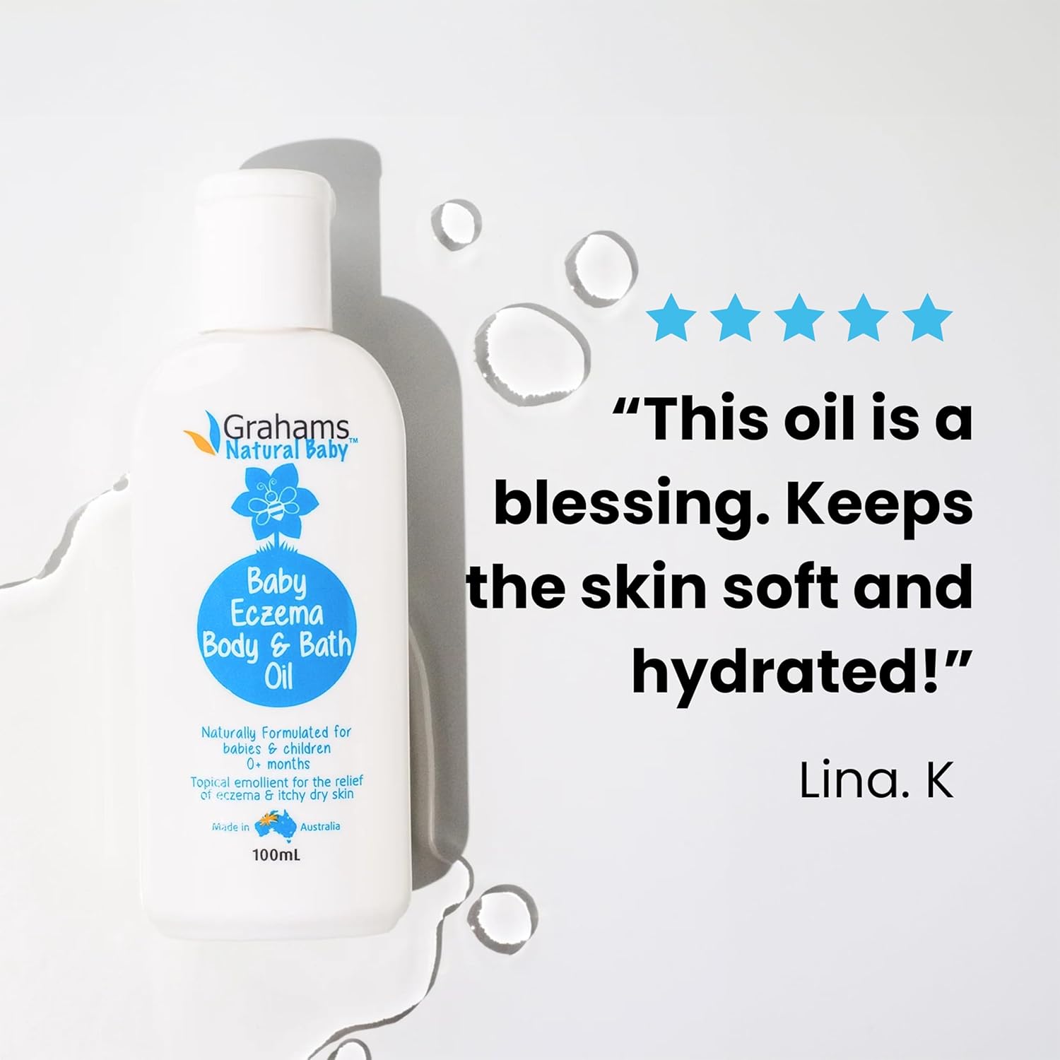 Baby Eczema Body and Bath Oil